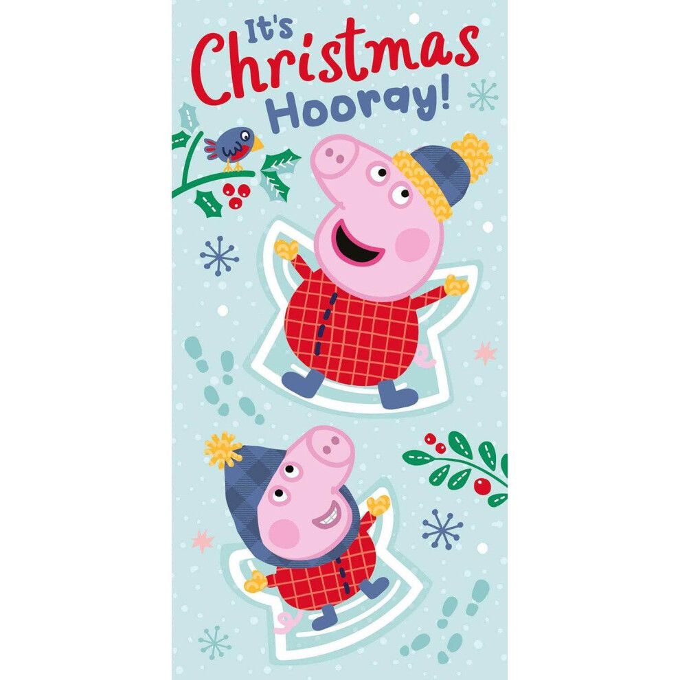 Peppa Pig Christmas Card Money Wallet