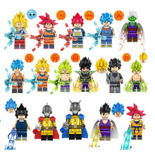 16PCS Dragon Ball Mini figure Building Blocks Fit Kids Toys