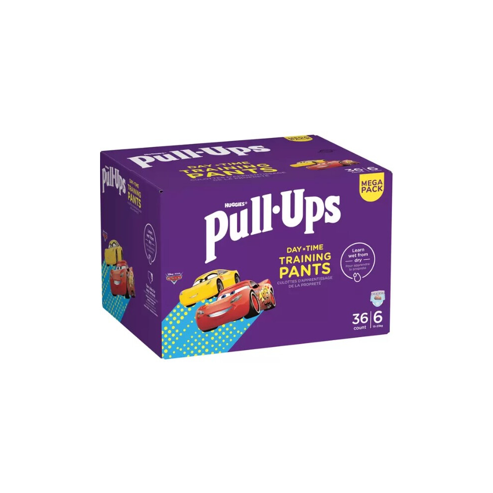 Huggies Pull-Ups Day Time Boy Training Pants Size 6, 36 Pack