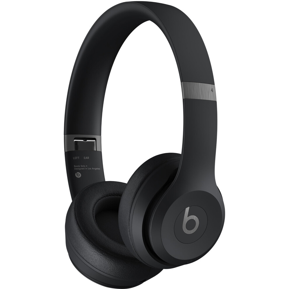 Beats Solo 4 Wireless On-Ear Headphones - Matt Black