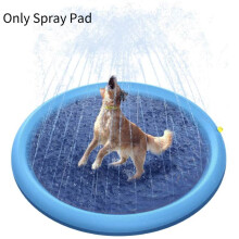 (100cm/39.37in) Pvc Dog Pet Paddling Pool Foldable Portable Outdoor Garden For Puppy Cat Kid