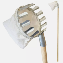 Apple Fruit Picker Pole Long Handle Basket Garden Tree Catcher Picking