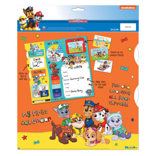 Paw Patrol My First Activity Calendar 2