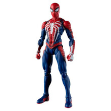 Spiderman Action Figure Spider-man Figures Toy Upgrade Suit Game Spiderman, Collectible Model Doll Desktop Ornament Fans Gift
