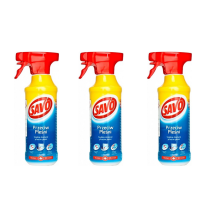 3 x Savo Against Mildew & Mould & Algae Remover SPRAY