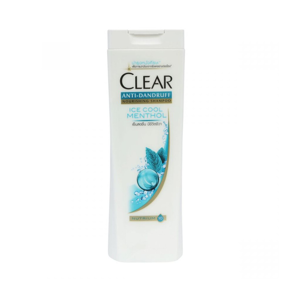 Clear Ice Cool Menthol Anti-Dandruff Control, Hair Growth, Moisturizing Shampoo Nourishing Shampoo 170ml