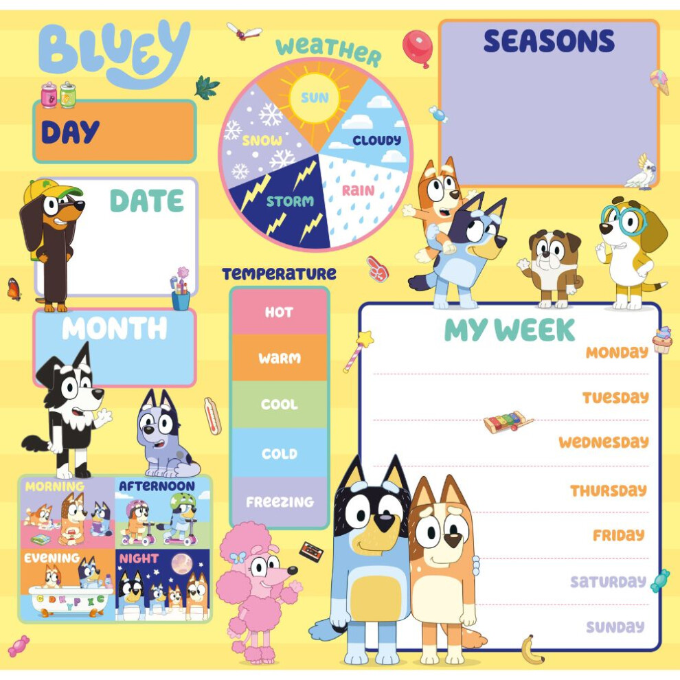 Bluey My First Activity Calendar