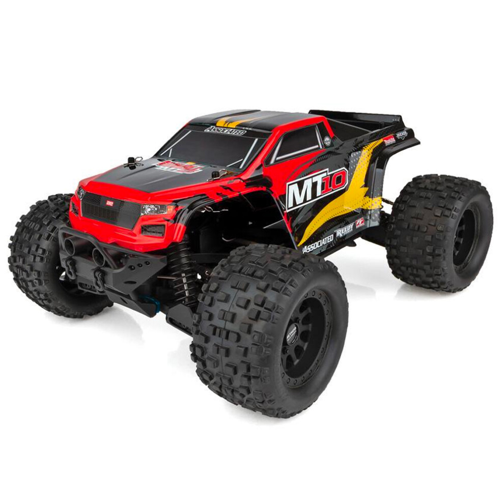 Team Associated RIVAL MT10 V2 Brushless RTR RC 1:10 Monster Truck - Red 20518