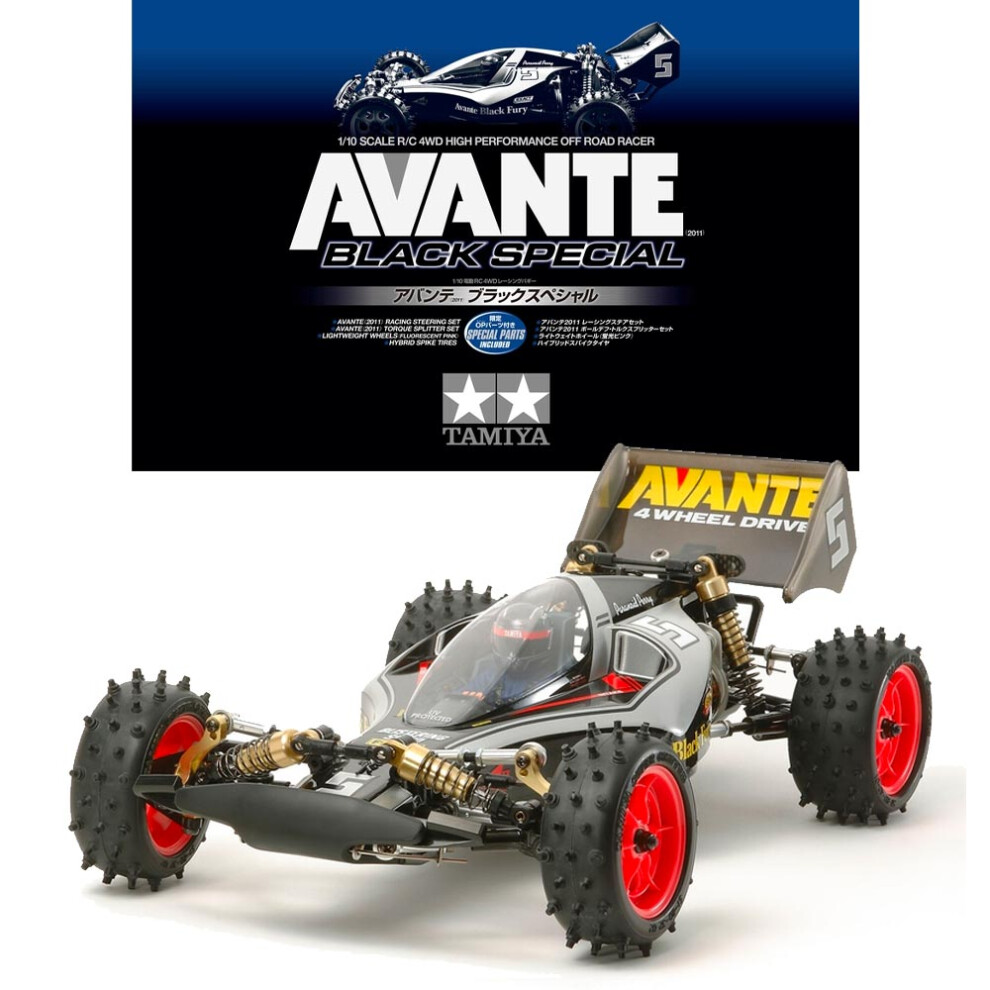 TAMIYA RC 47390 Avante (2011) Black Special 25T 1:10 Assembly Kit