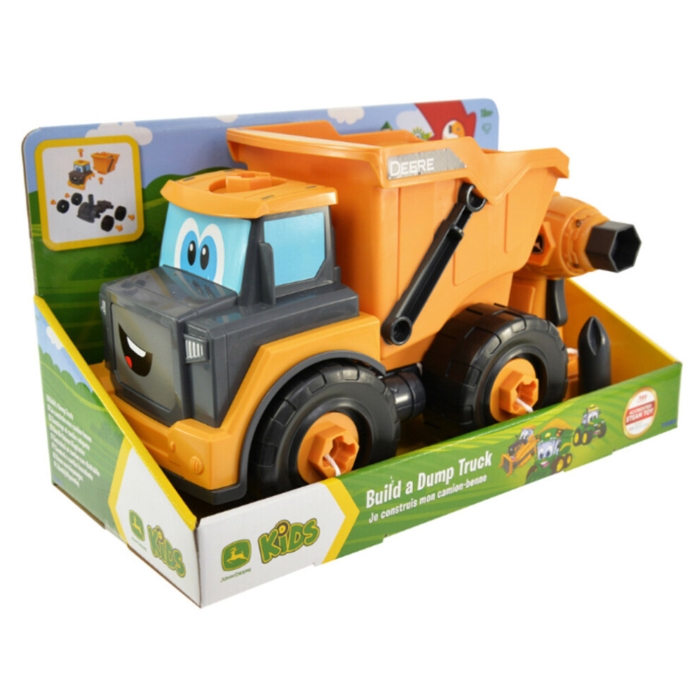 John Deere Build A Dump Truck (Yellow) Toy Yellow