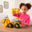 John Deere John Deere Build a Dump Truck (Yellow) Toy 4