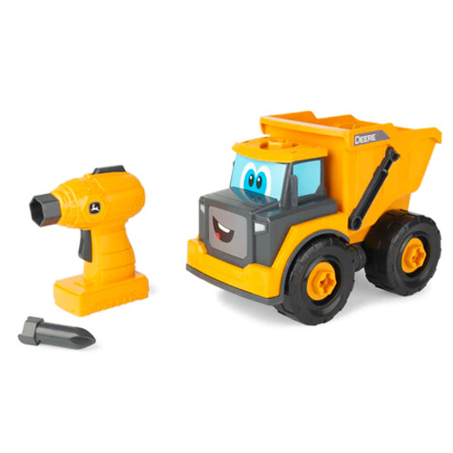 John Deere John Deere Build a Dump Truck (Yellow) Toy 1
