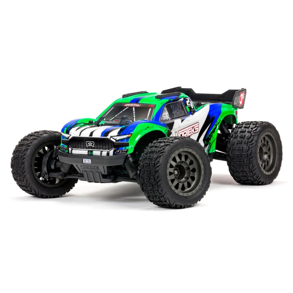 Arrma Vorteks 4X4 3S BLX 1:10 Stadium Truck RTR RC Car - Green C-ARA4305V3BT3