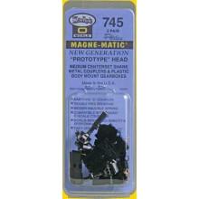 Kadee 745 Type E Medium Centreset Shank Metal Coupler (2pr) O Gauge