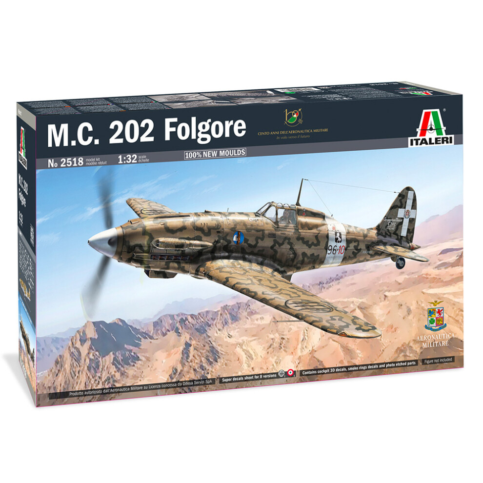 Italeri 2518 Macchi Mc.202 Folgore 1:32 Model Kit