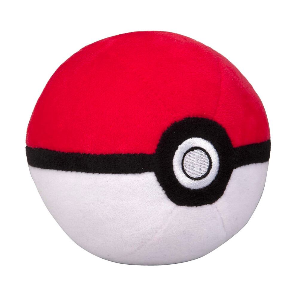 Pokémon Pokemon 5" Poké Ball Plush Soft Toy Jazwares Pkw3539