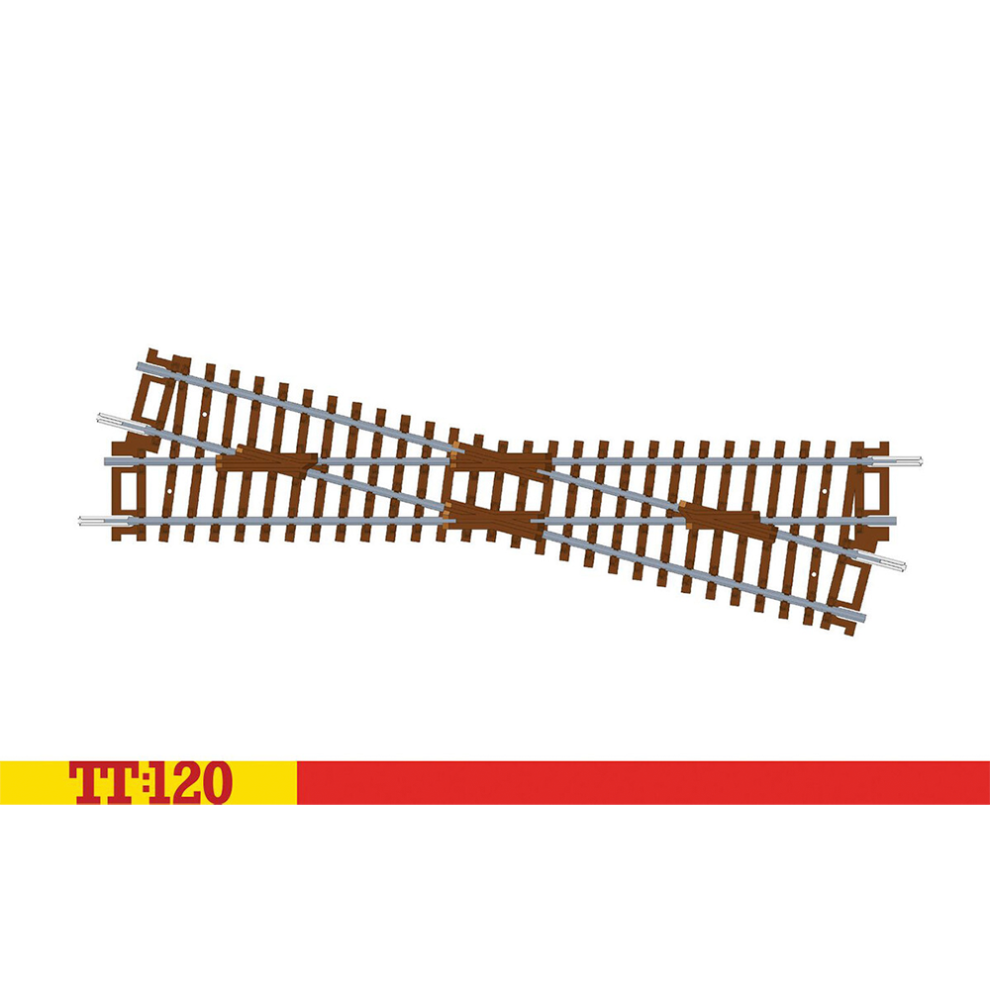 Hornby TT:120 Diamond Crossing Left Hand 166mm TT8019