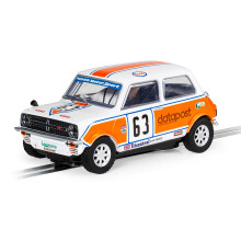 Scalextric Mini 1275GT Data Post Alan Curnow 1979 BSCC 1:32 Slot Race Car C4413