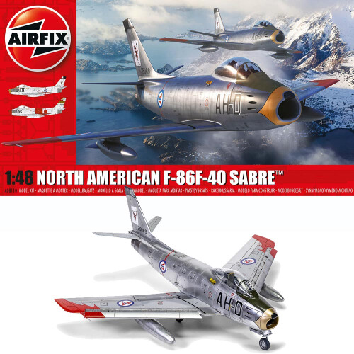 Airfix Airfix F-86F-40 Sabre 1:48 Στρατιωτικό Μοντέλο Κιτ A08110