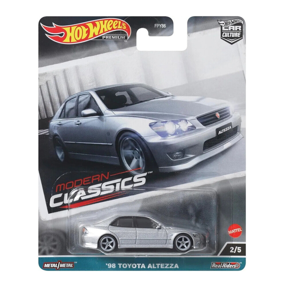 Hot Wheels HKC66 Modern Classics: '98 Toyota Altezza 1:64 Premium Diecast Car