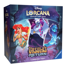 Ravensburger Disney Lorcana TCG: Ursula's Return Illumineer's Trove | Veilige Kaartopslag | Inclusief Booster Packs & Gids | Originaal Di