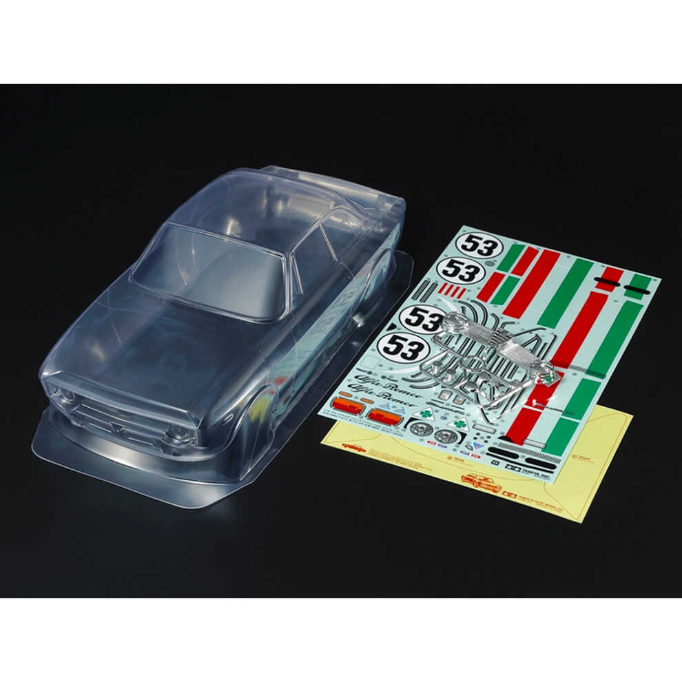 Tamiya RC 51729 Alfa Romeo Giulia Sprint GTA Club Racer 1:10 Body Parts Set