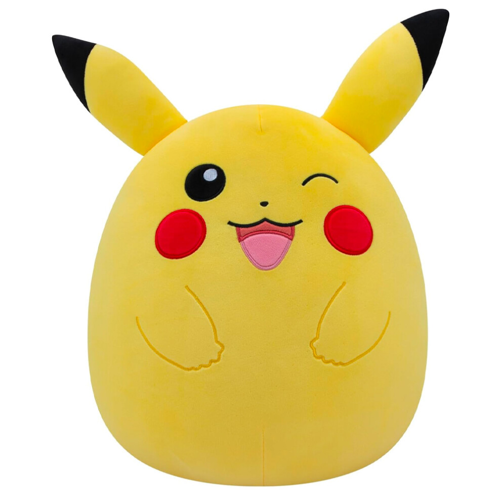 Squishmallows Pokemon Winking Pikachu 20" Extra Large Plush Soft Toy