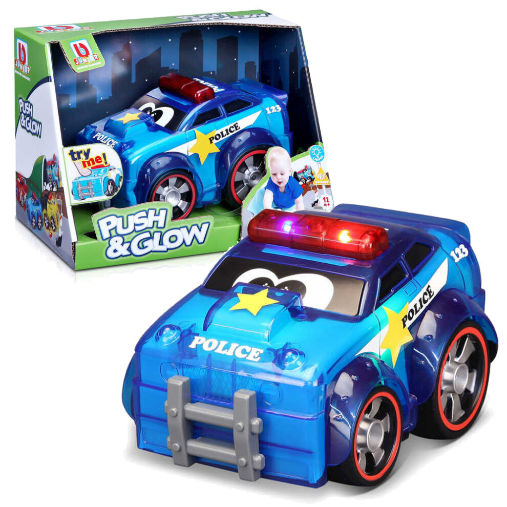 Bburago BB Junior Push & Glow Police Car B16-89004-image-OPC-PDW8VYQ-NEW