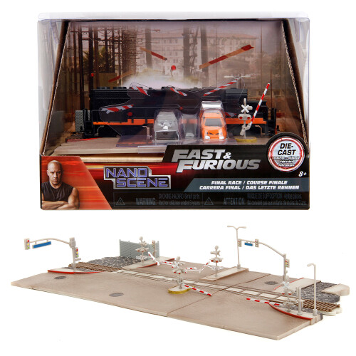 Jada Jada Fast & Furious Nano Scene - Final Race Train Scene
