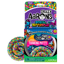 Crazy Aaron's Trendsetters Social Butterfly Thinking Foam Stretch Toy TF020