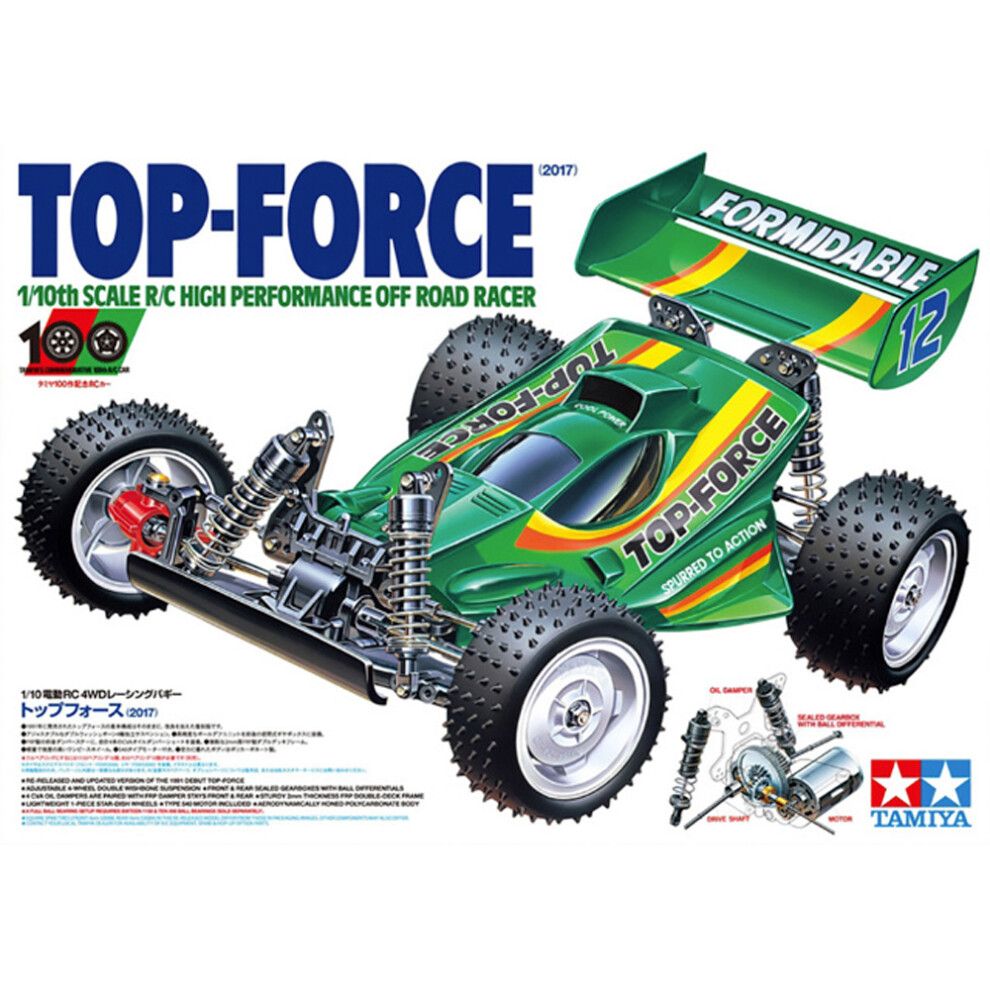 Tamiya RC 47350 Top Force Buggy 1:10 Car Assembly Kit