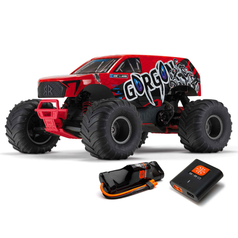 Arrma Gorgon 2Wd Monster Truck 1:10 Rtr Rc Car - Ara3230st2 Red