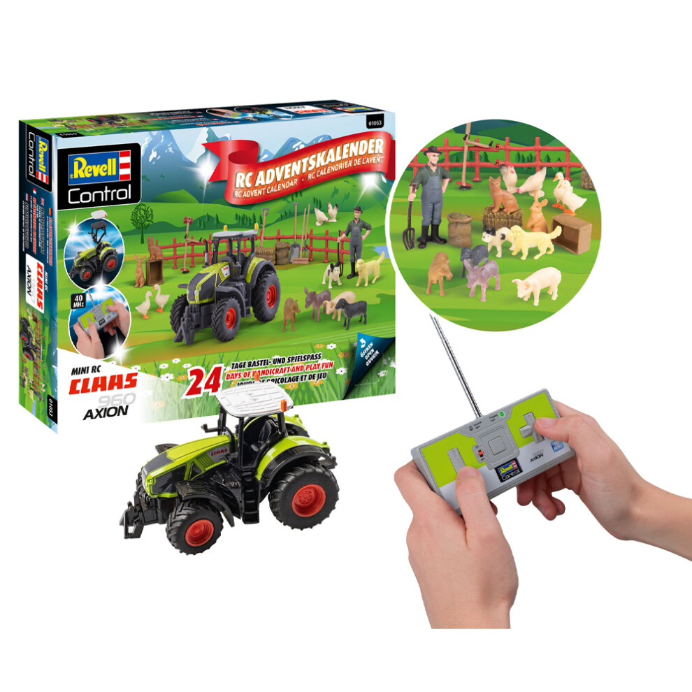 Revell 01053 RC Claas Tractor Advent Calendar 2023