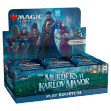 Kartenspiel - MAGIC THE GATHERING - Morde im Karlov Herrenhaus - 36 Booster - Schwarz - Ab 13 Jahren