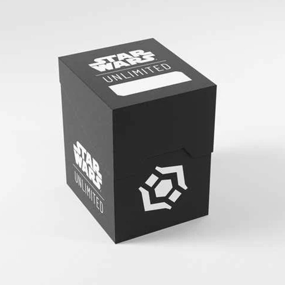 Star Wars Gamegenic Star Wars: Unlimited Soft Crate Deck Box - Black/White