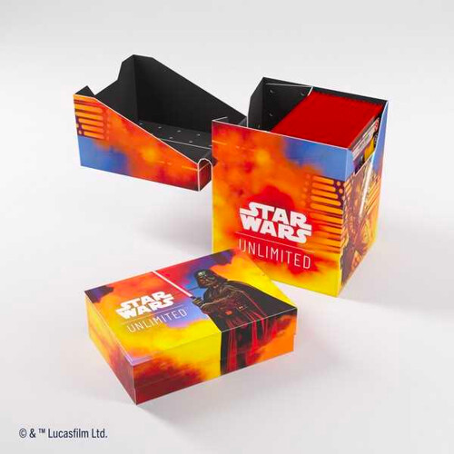 Star Wars Gamegenic Star Wars: Unlimited Soft Crate Deck Box - Luke/Vader 2