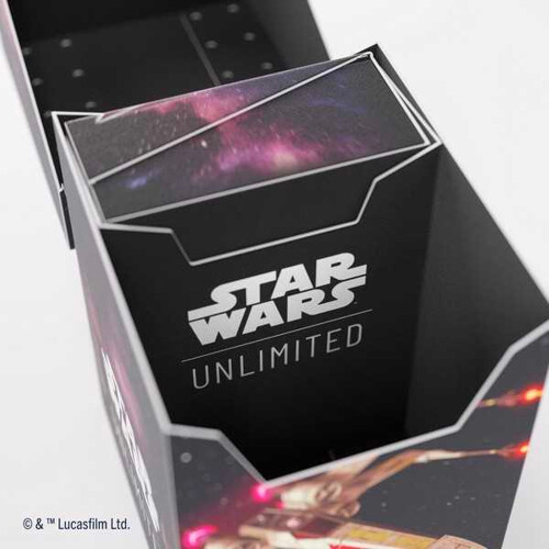 Star Wars Gamegenic Star Wars: Unlimited Soft Crate Deck Box - X-Wing/Tie Fighter 1