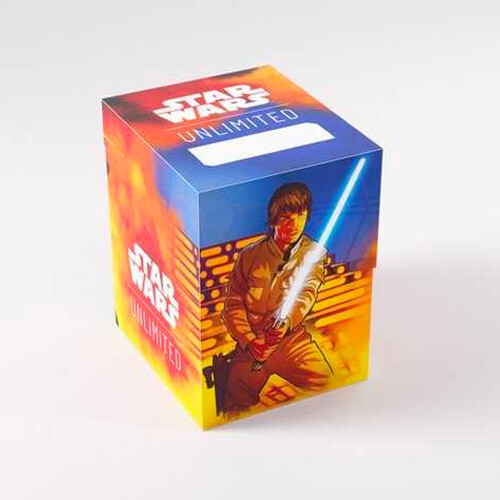 Star Wars Gamegenic Star Wars: Unlimited Soft Crate Deck Box - Luke/Vader