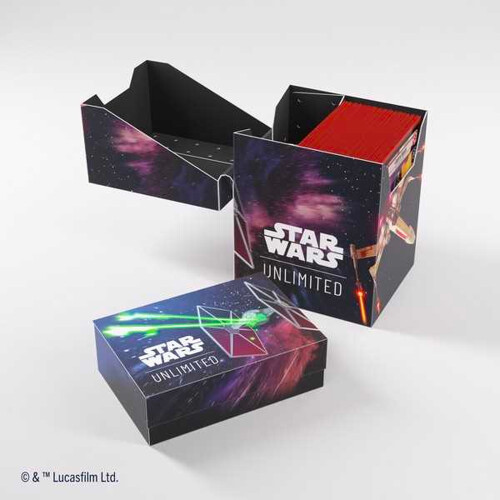 Star Wars Gamegenic Star Wars: Unlimited Soft Crate Deck Box - X-Wing/Tie Fighter 2