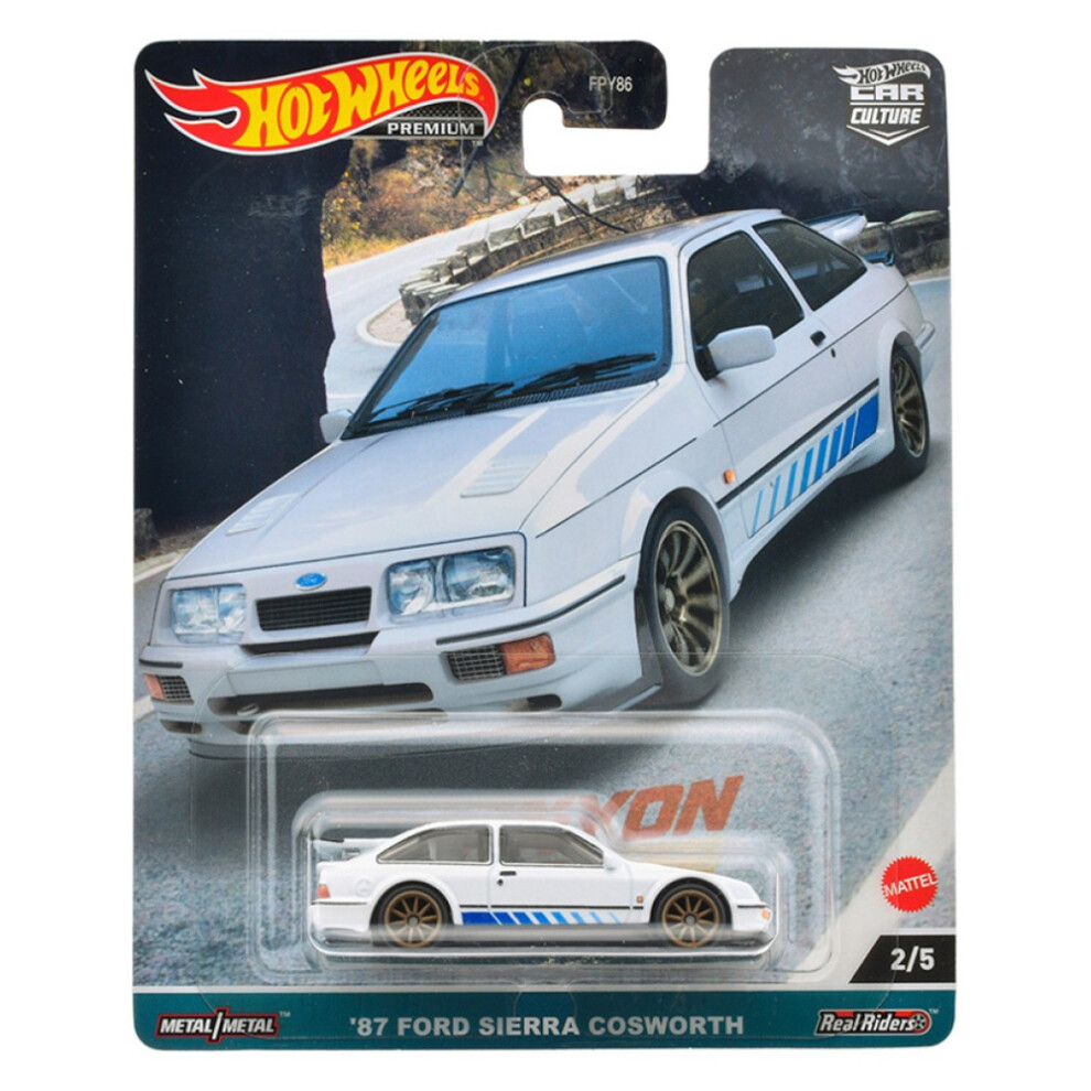 Hot Wheels Premium Car Culture HKC54 Ford Sierra RS Cosworth 1:64 Diecast Car