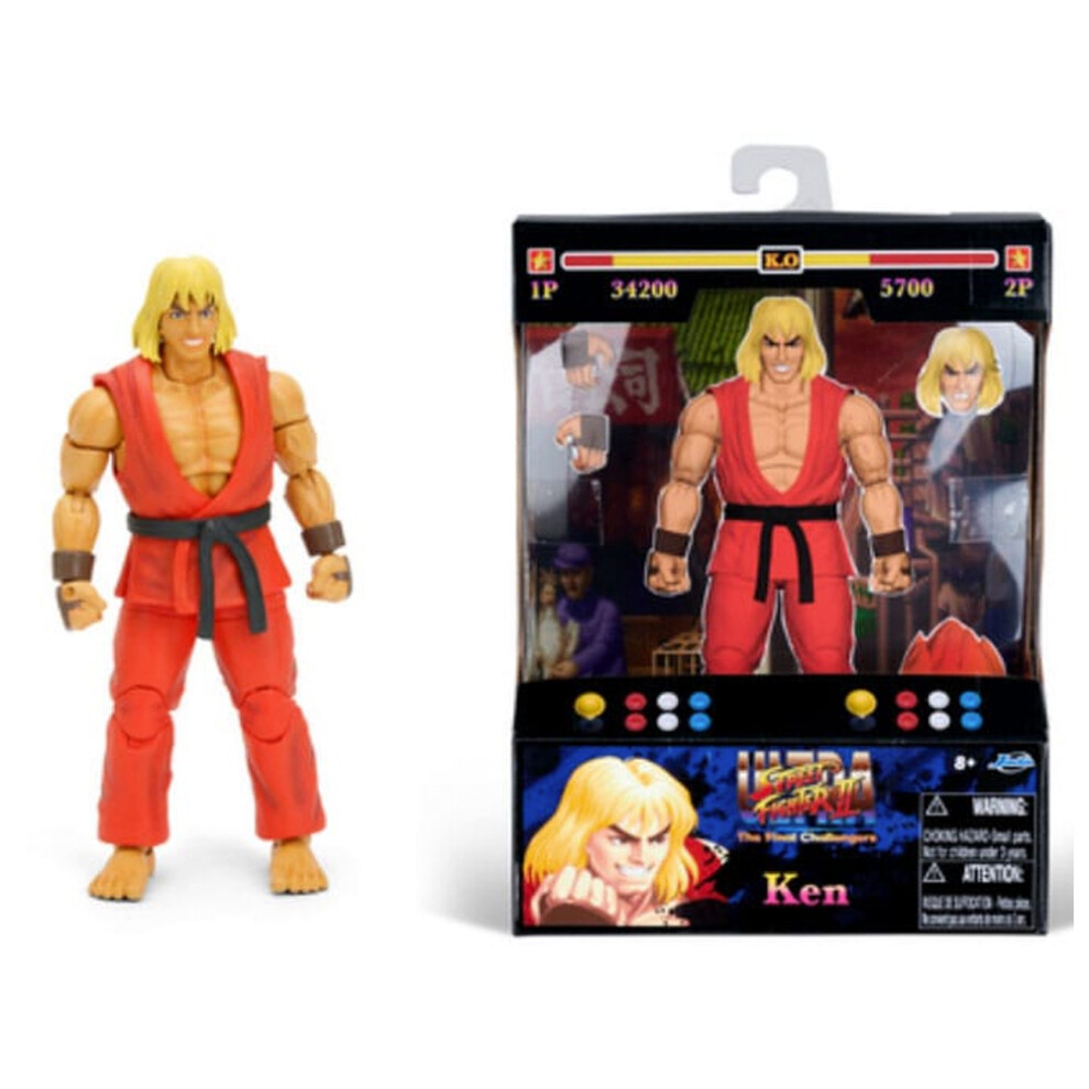 Ken Street Fighter II 6 Inch Figure Jada 253252029 34218