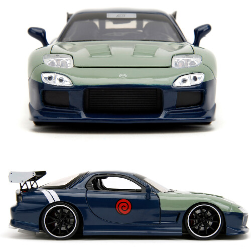 Jada MAZDA RX-7 Figur Kakashi Hatake NARUTO JADA 1:24 1
