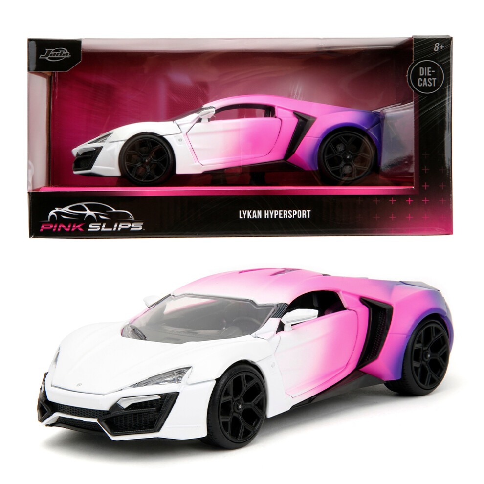 Lykan Hypersport 1:24 Scale Pink Slips Jada 253293017