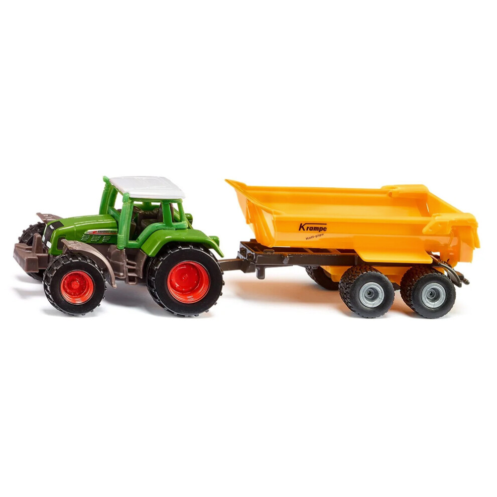 Siku 1605 Fendt with Krampe Tipping Trailer 1:87 Diecast Toy