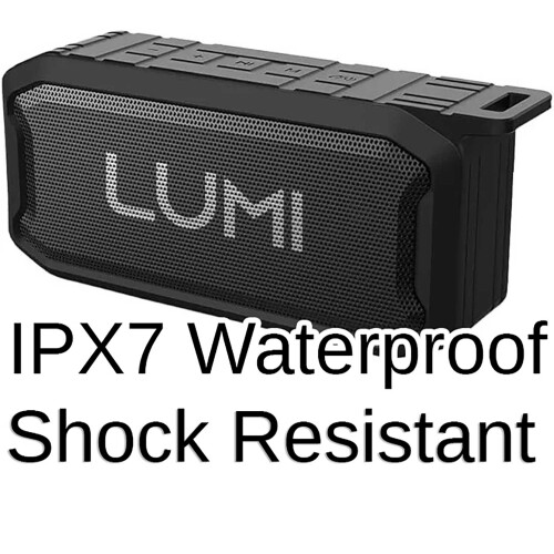 Lumi Wireless Bluetooth Speaker IPX7