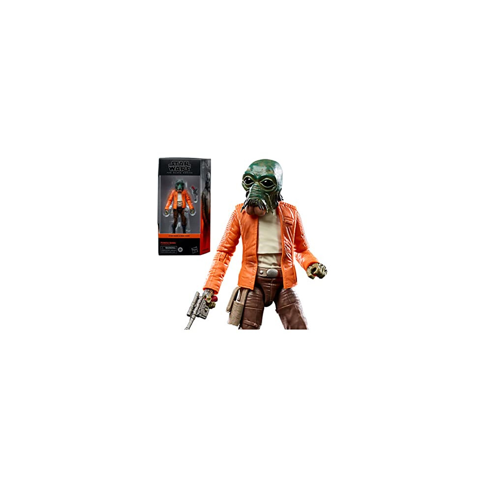 The Black Series, Ponda Baba, 15 cm Collectible Figure, A New Hope Toy for Kids, Ages 4 and Up