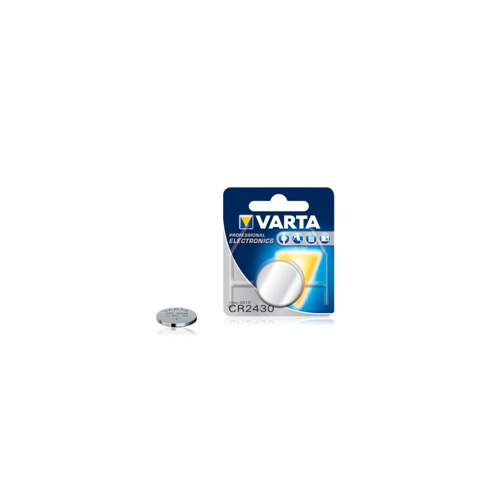 CR2430 Lithium 3 V Non-rechargeable Battery – non-rechargeable batteries (Lithium, Button/coin, 3 V, CR2430, 280 mAh, Silver)