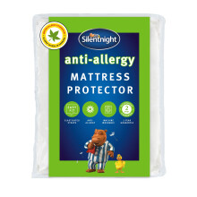 Anti-Allergy Mattress Protector – Mattress Cover Bed Pad Topper with Fitted Skirt Protecting Against Bacteria and Dust Mites – Comfortable and