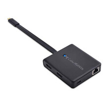 Dual Monitor USB C Hub (USB C Dock) with Dual 4K HDMI, 2X USB 2.0, Ethernet, and 100W Charging - Thunderbolt 4 / USB4 / Thunderbolt 3 Port Compatible