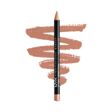 NYX PROFESSIONAL MAKEUP Matita Labbra Slim, Contorno Labbra Cremoso a Lunga Tenuta - Beige